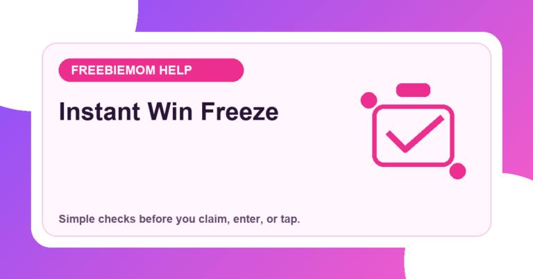 What to Do If an Instant Win Game Freezes After You Win