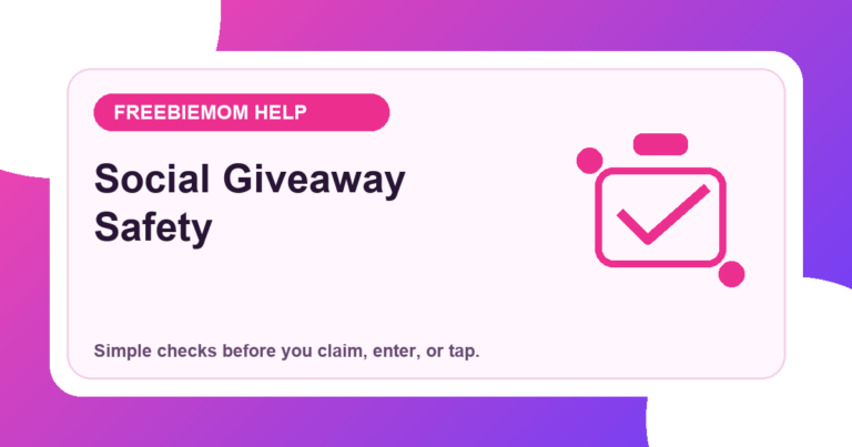 Social Media Giveaways: How to Enter Without Oversharing