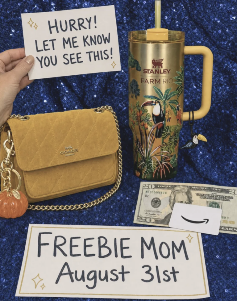 Win a Coach Purse, Cash, a Gift Card and More in the Freebie Mom Giveaway