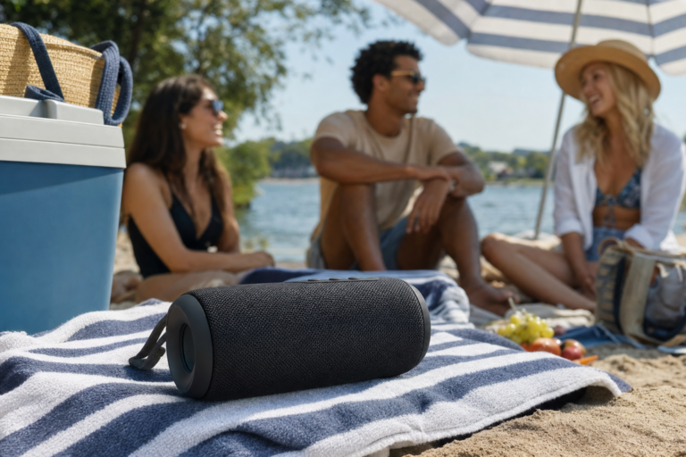 How to Choose a Portable Outdoor Speaker for Backyard and Beach Days