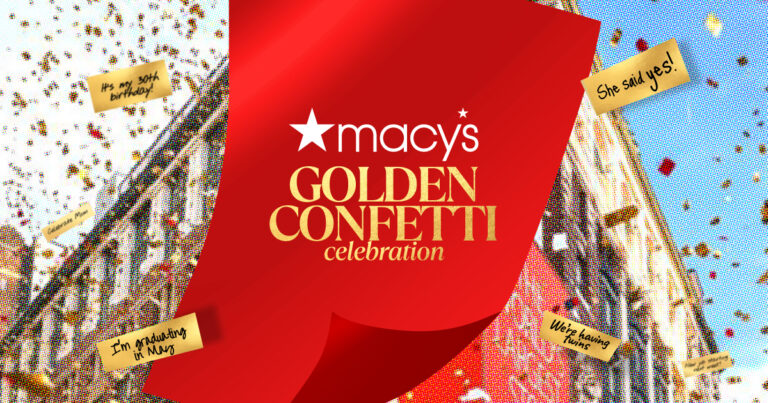 100 Winners Get $227,538.68 in Prizes in Macy’s Golden Confetti Sweepstakes