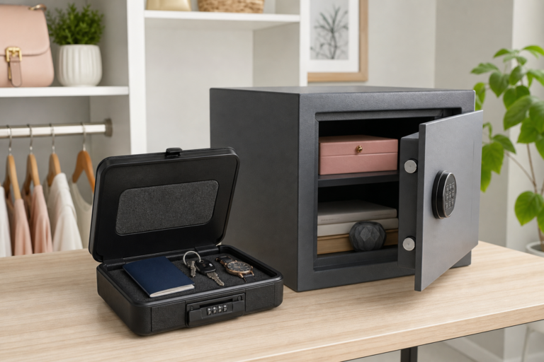 Portable Lockbox vs. Home Safe: Which One Fits Your Needs?