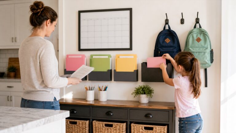 How to Organize School Papers, Permission Slips, and Forms