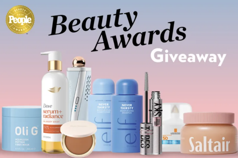 PEOPLE Beauty Awards Giveaway: Win a $561 Beauty Prize Package – 10 Winners!