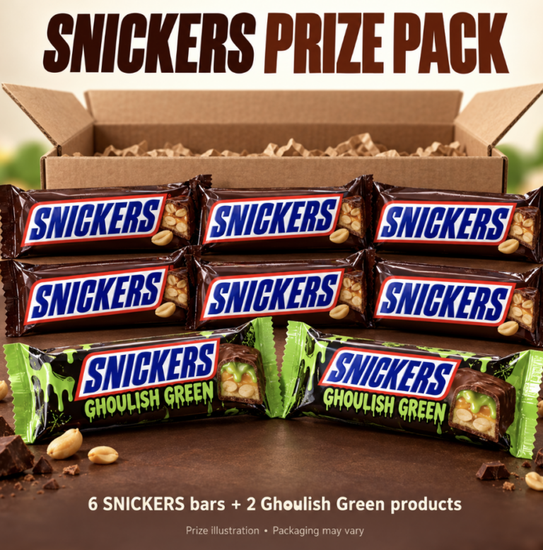 200 Winners Get Candy Prize Packs in the SNICKERS x adidas Giveaway