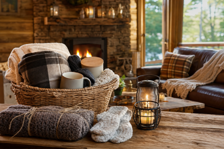 Win a $569 Cozy Cabin Prize Pack in INSP’s Cozy Cabin Nights Sweepstakes