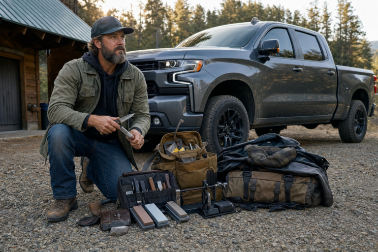 15 Winners Get Andy Morgan’s Truck or Gear in the Work Sharp Sweepstakes