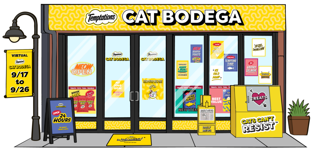 TEMPTATIONS Cat Bodega Instant Win Game: Win Cat Treats & Merch 2,303 Online Prizes
