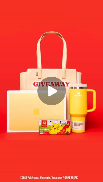 5 Winners Get Laptops and $100 Gift Cards in the Sun-Maid Pokémon Sweepstakes