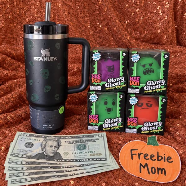 1 Winner Gets a Stanley With $100 or NeeDoh in the Freebie Mom Sept. 28 Giveaway