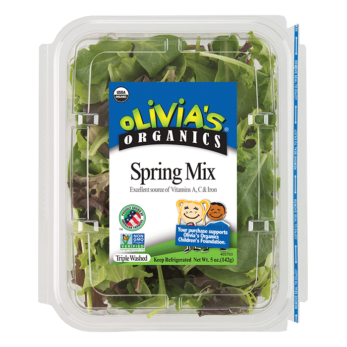 Free Olivia’s Organics 5 oz Salad With Newsletter Signup