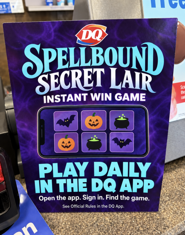 DQ Spellbound Instant Win Offers Gift Cards and Rewards Points