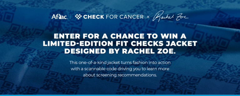 Win a $375 Rachel Zoe Jacket: Aflac Fit Checks Giveaway