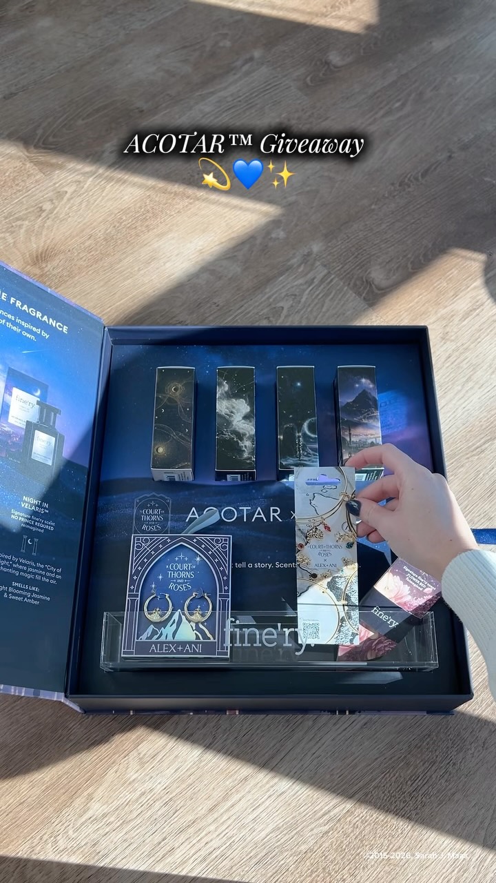 Win an ALEX AND ANI × Fine’ry ACOTAR PR Box