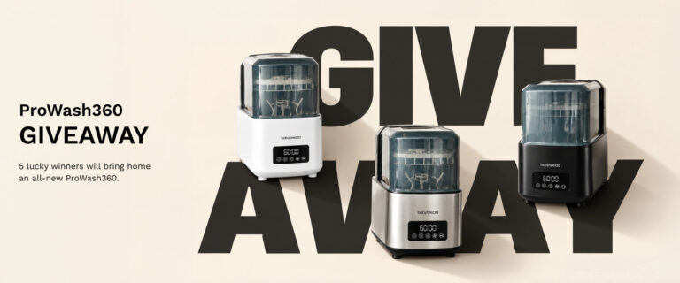 Baby Brezza Giveaway: Win a ProWash 360 Bottle Washer