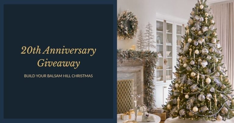 Balsam Hill Giveaway: Win a Christmas Decor Package