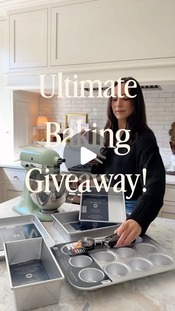 3 Winners! KitchenAid Mixer & Baking Bundle Giveaway