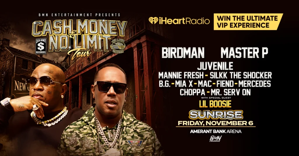 iHeartRadio Cash Money and No Limit VIP Takeover Sweepstakes
