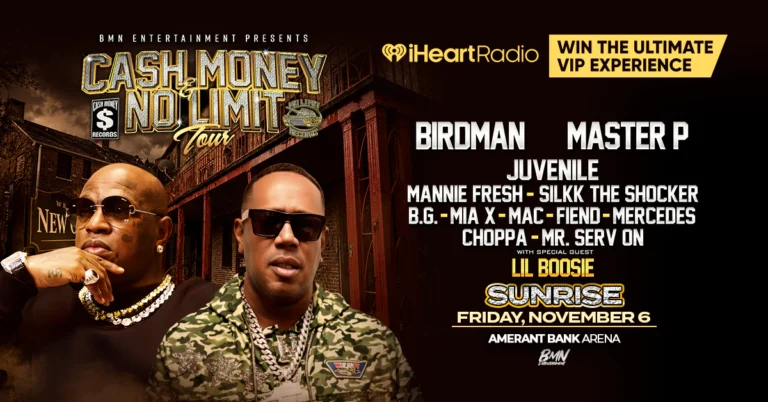 Win Cash Money & No Limit VIP Tickets + a $5,000 Card!