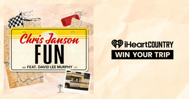Win a Chris Janson Beach Getaway + $1,000 Prepaid Card!