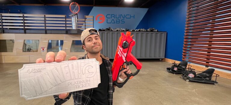 CrunchLabs Platinum Ticket: Win a Mark Rober Family Trip!
