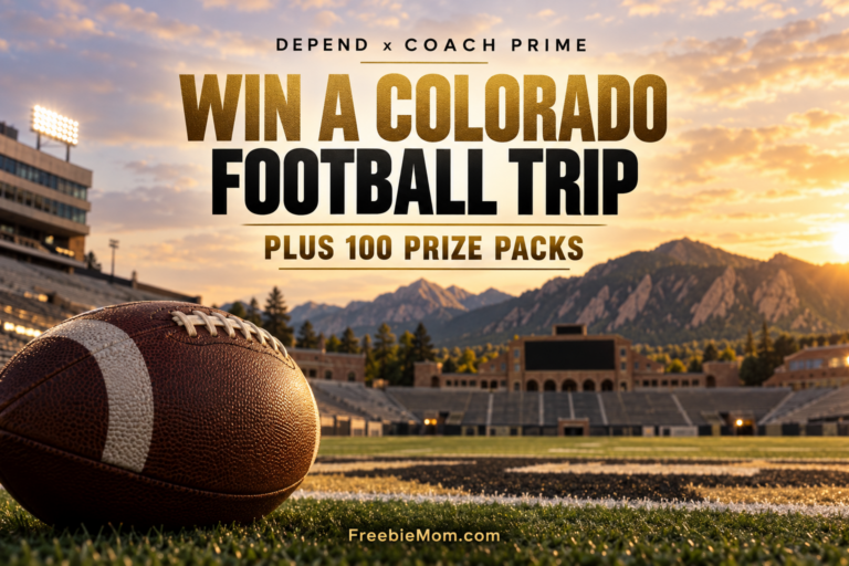 Depend x Coach Prime Giveaway: Win a $5,500 Football Trip