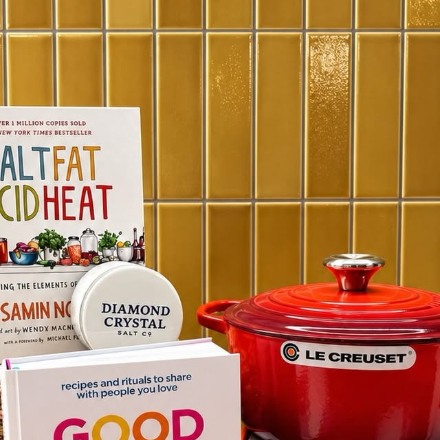 Win a Le Creuset Dutch Oven + Samin Nosrat Cookbooks