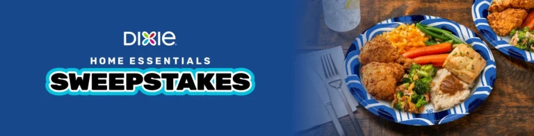 Dixie Sweepstakes: Win a Year’s Supply of Paper Products