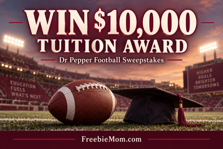 Dr Pepper Giveaway: Win a $10,000 Tuition Award