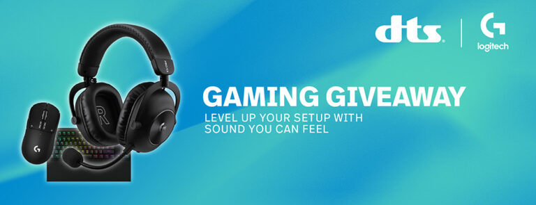 Win an $855 Logitech Gaming Bundle from DTS!