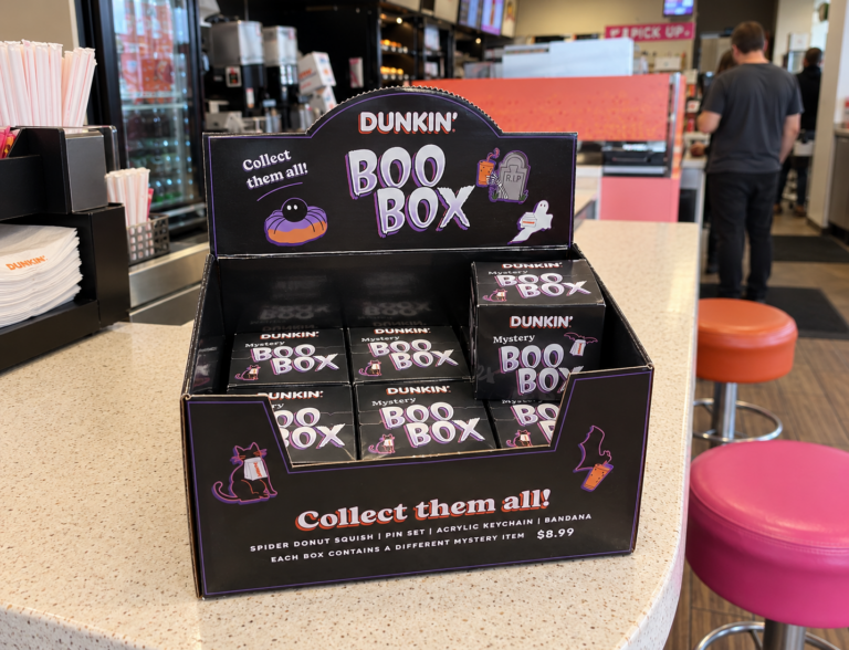 Dunkin’ Mystery Boo Boxes Spotted for $8.99