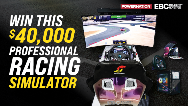 Win a $40,000 Racing Simulator and Mobile Trailer