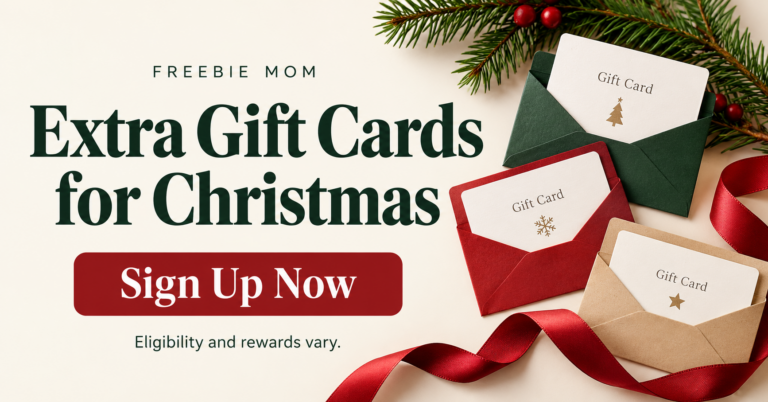 Extra Gift Cards for Christmas — Sign Up Now!