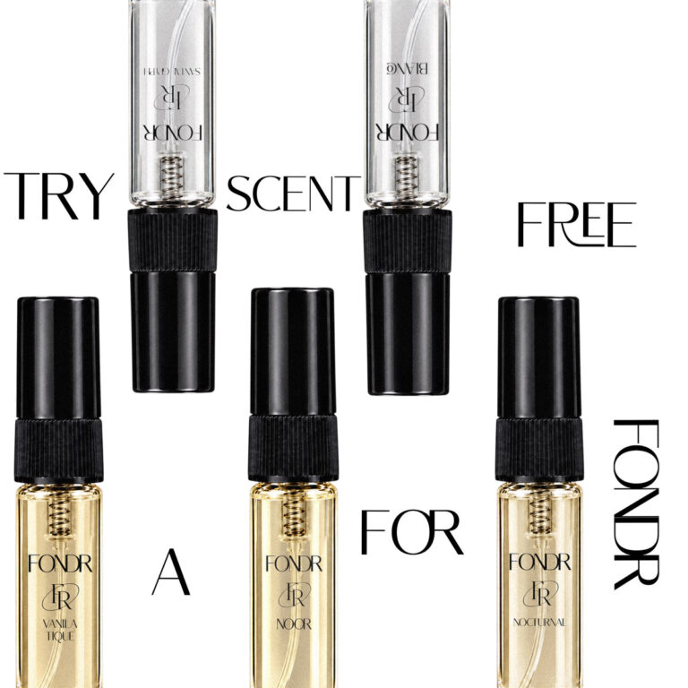 Free FONDR Fragrance Sample Set + Free Shipping