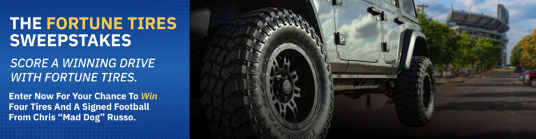 Fortune Tires Sweepstakes: 22 Winners Get Tires & More!