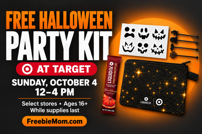 FREE Target Halloween Party Kit Giveaway: October 4