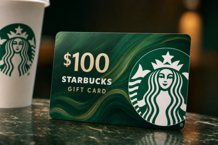 Starbucks October Giveaway Offers 1200 Chances at a $100 Gift Card