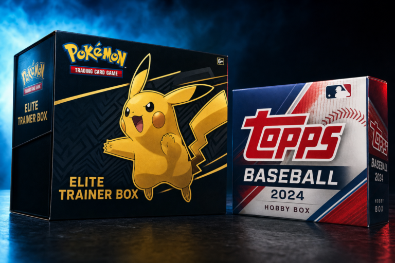 Collector Nation Giveaway Offers a Pokémon Elite Trainer Box or Topps Baseball Hobby Box