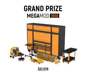 GEARWRENCH MEGAMOD Sweepstakes: Win a $31,579 Tool Package