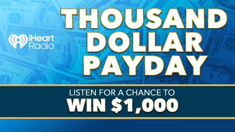 Win $1,000: iHeartRadio’s 13 Weekday Cash Chances