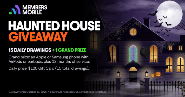 Members Mobile Giveaway: 16 Phone & Gift Card Winners!