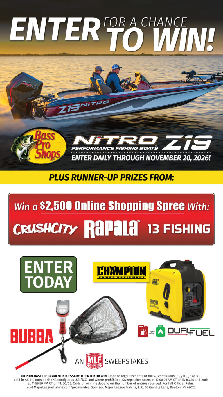 MLF Sweepstakes: Win a $57,995 Nitro Z19 Fishing Boat