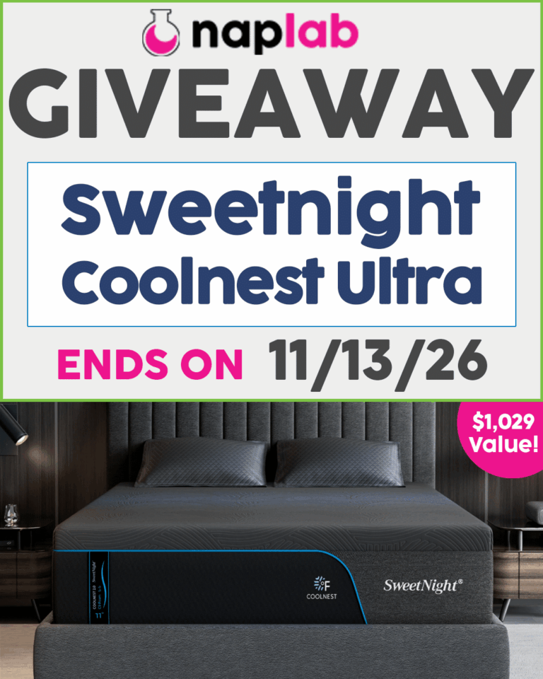 Win a SweetNight CoolNest Ultra Mattress from NapLab!