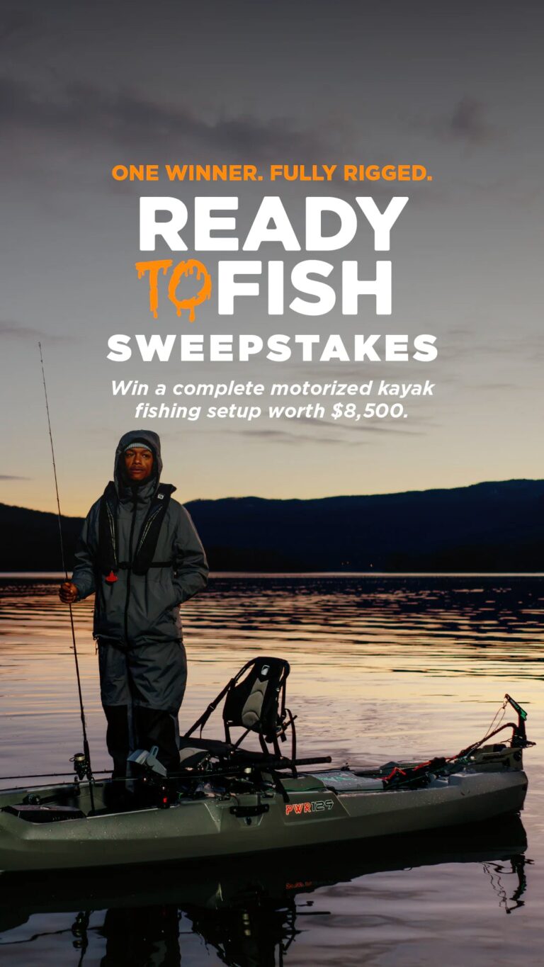 Win an $8,500 Kayak Fishing Package from Newport!