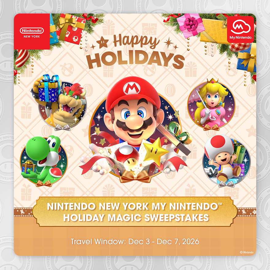 My Nintendo Nintendo NY Holiday Magic Sweepstakes