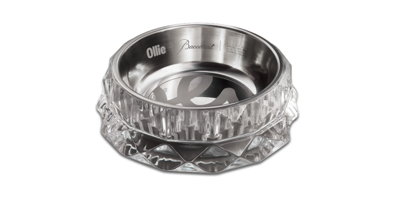 Ollie Giveaway: Win a $1,700 Baccarat Dog Bowl