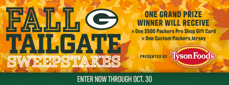 Win a $500 Packers Gift Card, Custom Jersey & Cheesehead!