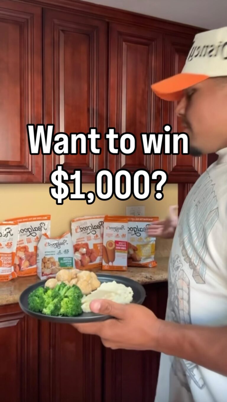 Win a $1,000 Gift Card + 10 Real Good Foods Meals