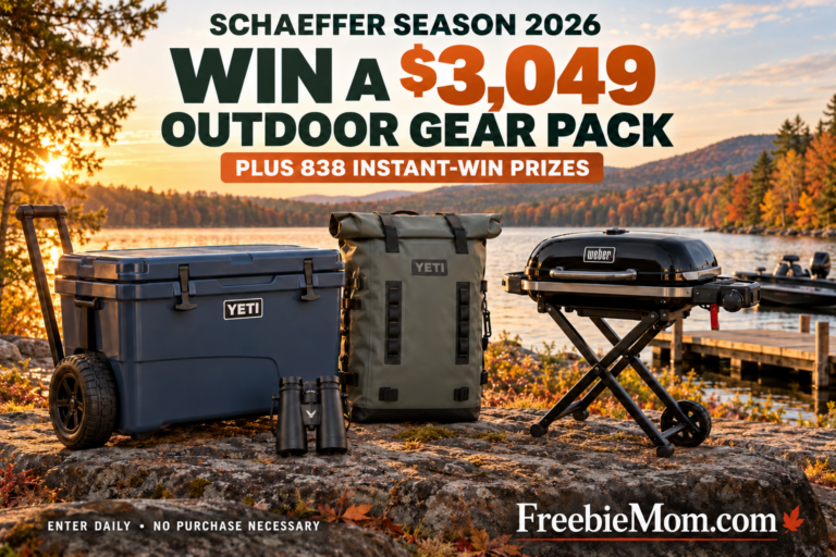 Win YETI & Weber Gear + 838 Schaeffer Instant Prizes