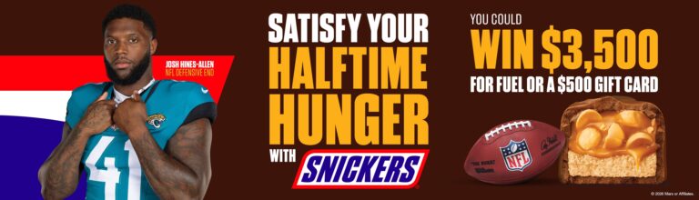 SNICKERS Sweepstakes: 151 Winners, Cash + Circle K Cards
